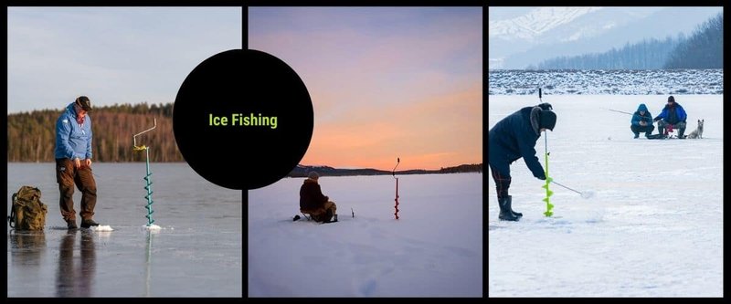 A look at ice fishing game